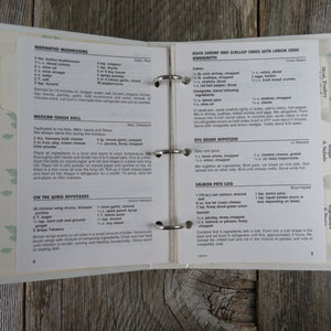Vintage California Hospice Cookbook Petaluma Culinary Memories Community 1994 3 Ring Binder - At Grandma's Table
