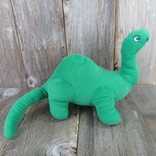 Load image into Gallery viewer, Dinosaur Plush Sinclair Oil Dino Brontosaurus Green Stuffed Animal 27 inches - At Grandma&#39;s Table