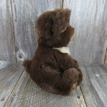 Load image into Gallery viewer, Vintage Teddy Bear Plush Sitting Stuffed Animal Brown Tan American Wego 10 inches - At Grandma&#39;s Table