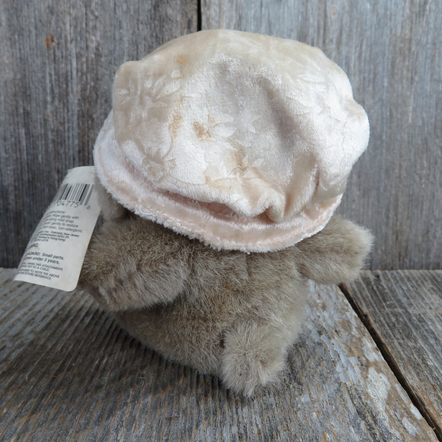 Vintage Bunny Plush Lil Dutchess Rabbit Russ Hat Bow Stuffed Animal Easter Mini - At Grandma's Table