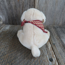 Load image into Gallery viewer, Vintage Dog Puppy Plush Bandana Tucker Golden Retriever Russ Stuffed Animal Mini Small - At Grandma&#39;s Table