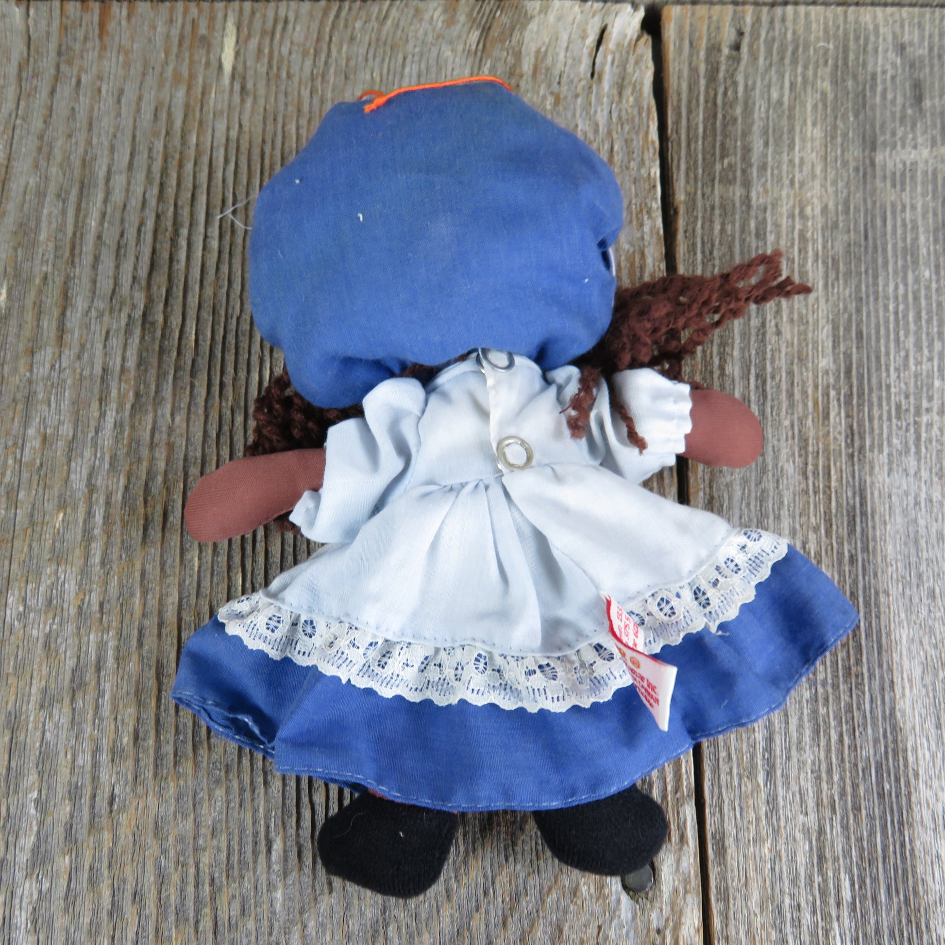 Vintage African American Rag Doll Kamar Dianna Yarn Hair Blue Dress Bl At Grandma's Table Vintage African American Rag Doll Kamar Dianna Yarn Hair Blue Dress Bl At Grandma's Table