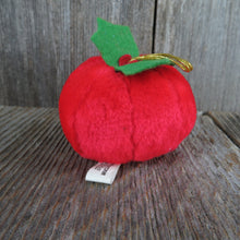 Load image into Gallery viewer, Vintage Tomato Ornament Plush Christmas Yumkins Del Monte Fruit and Vegetables 1991 Red - At Grandma&#39;s Table