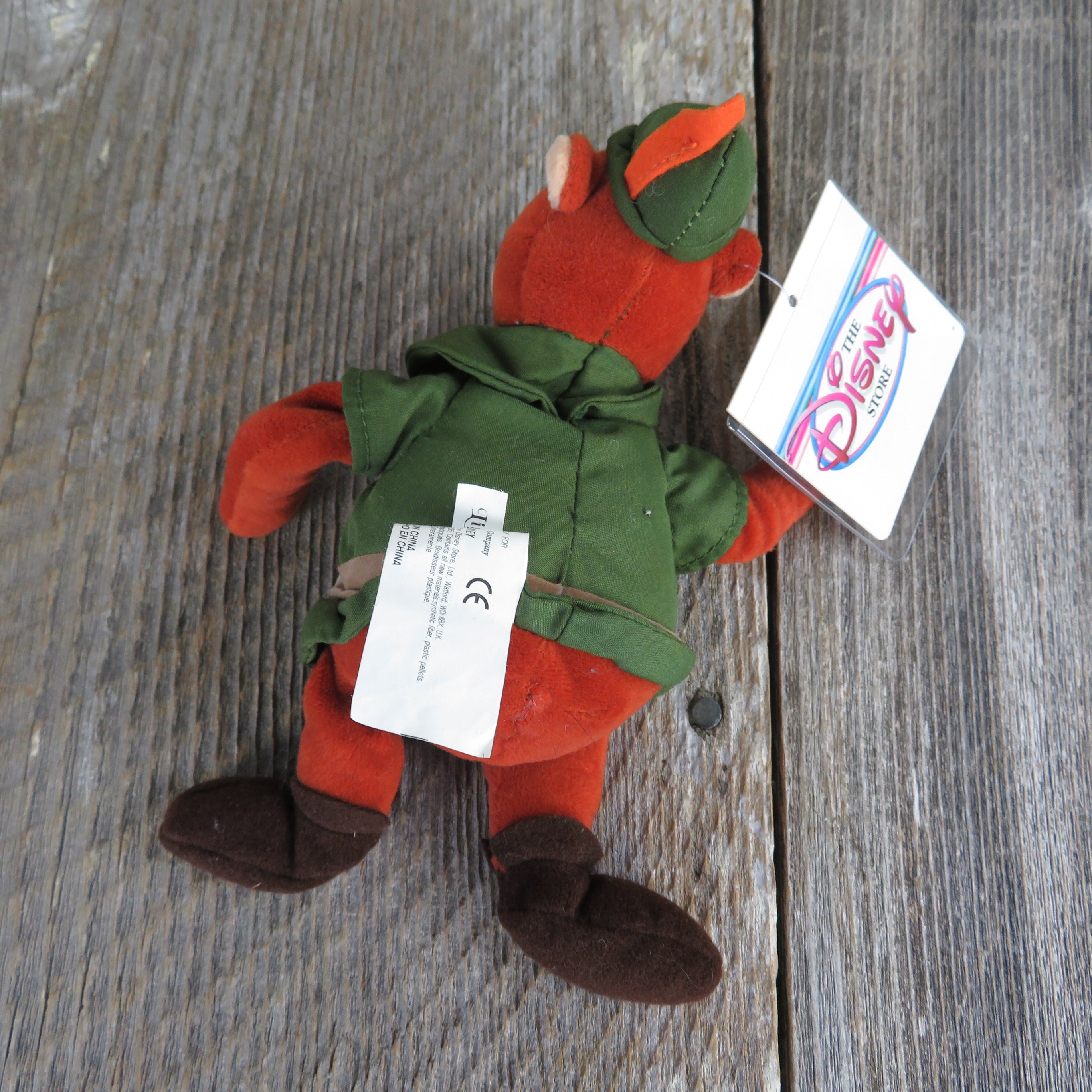 Vintage Robin Hood Little John Bear Plush Bean Bag Disney Store Beanie vintage-robin-hood-little-john-bear-plush-bean-bag-disney-store-beanie