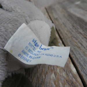 Vintage Gopher Winnie the Pooh Plush Paper Captain Hat Disney Stuffed Animal Bean Bag Star Bean - At Grandma's Table