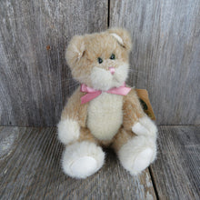 Load image into Gallery viewer, Vintage Cat Kitty Plush Jointed Kitten Stuffed Animal Boyds 1999 Brown Beige Orange Collection - At Grandma&#39;s Table