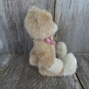 Vintage Cat Kitty Plush Jointed Kitten Stuffed Animal Boyds 1999 Brown Beige Orange Collection - At Grandma's Table