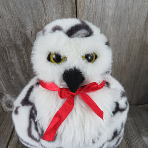Vintage Snow Owl Plush Applause World Wild Life Bird Stuffed Animal Forest Animal 1989 - At Grandma's Table