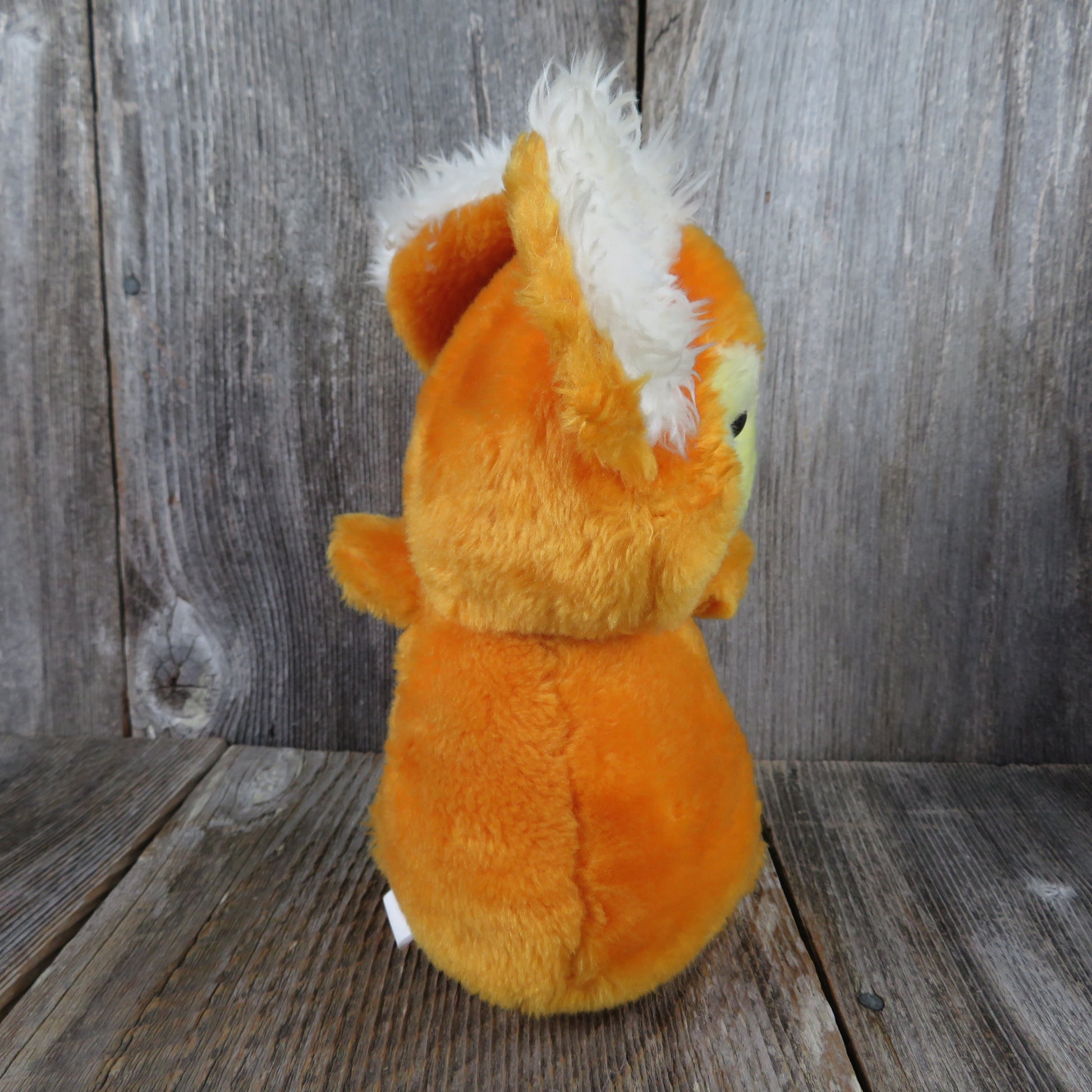 Vintage Koala Bear Plush Orange Yellow Glass Eyes Stuffed Animal - At Grandma's Table