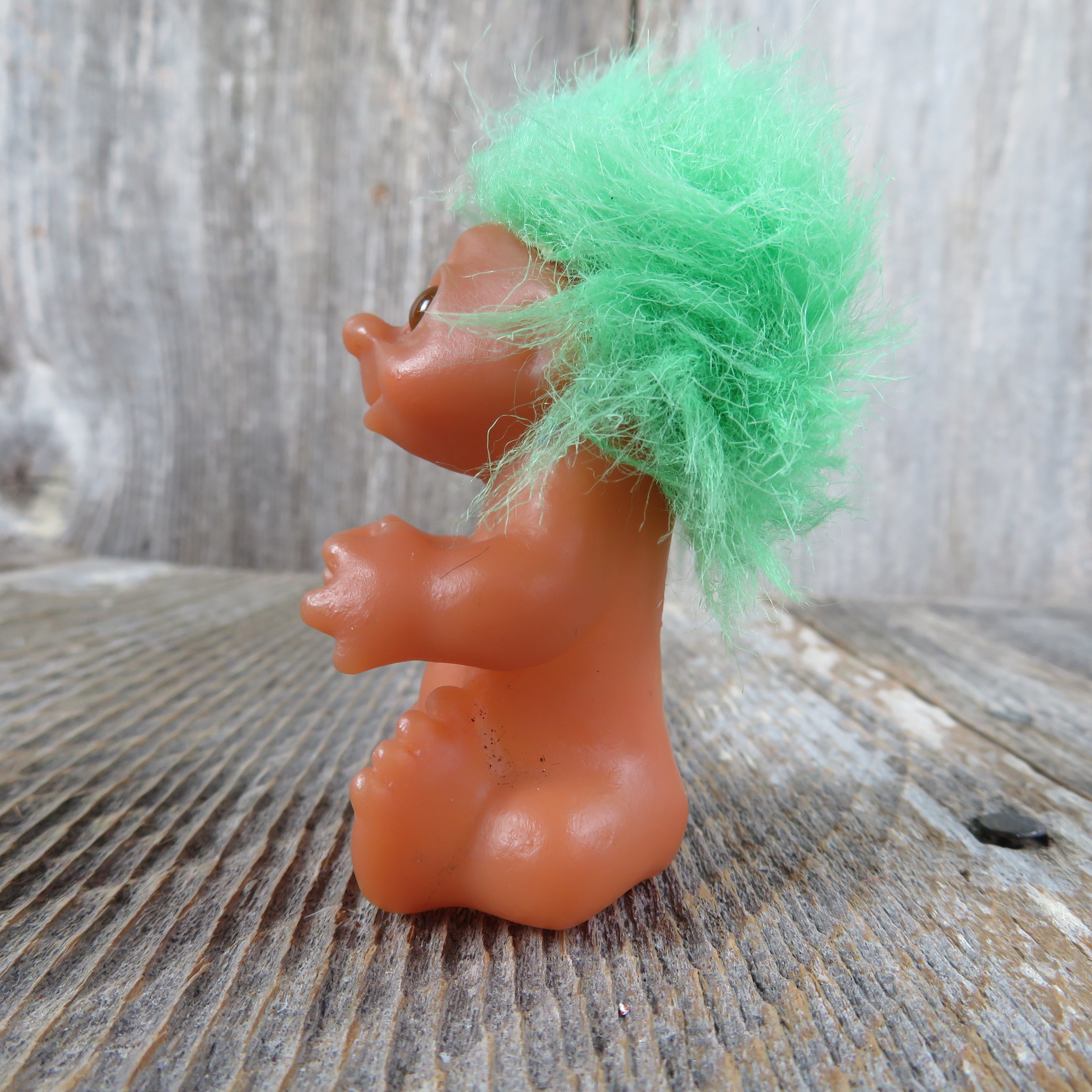 Vintage Green Hair 1985 hot DAM Norfin Troll