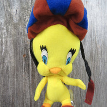 Load image into Gallery viewer, Vintage Tweety Bird Bean Bag Plush Rollerblades Skates Helmet Looney Tunes  Beanie Ace Stuffed Animal 1998 - At Grandma&#39;s Table