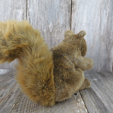 Load image into Gallery viewer, Vintage Squirrel Puppet Stuffed Animal Hug Fun Brown Red White Hugfun Plush