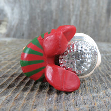 Load image into Gallery viewer, Vintage Thimble Elf Hallmark Keepsake Christmas Ornament 1983 6th in Collectible Series Holiday Decoration - At Grandma&#39;s Table