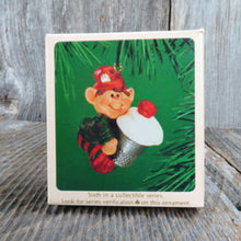 Load image into Gallery viewer, Vintage Thimble Elf Hallmark Keepsake Christmas Ornament 1983 6th in Collectible Series Holiday Decoration - At Grandma&#39;s Table