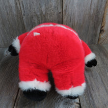 Load image into Gallery viewer, Vintage Santa Moose Plush Gund Stuffed Animal Christmas 1992 Red Suit Deer - At Grandma&#39;s Table