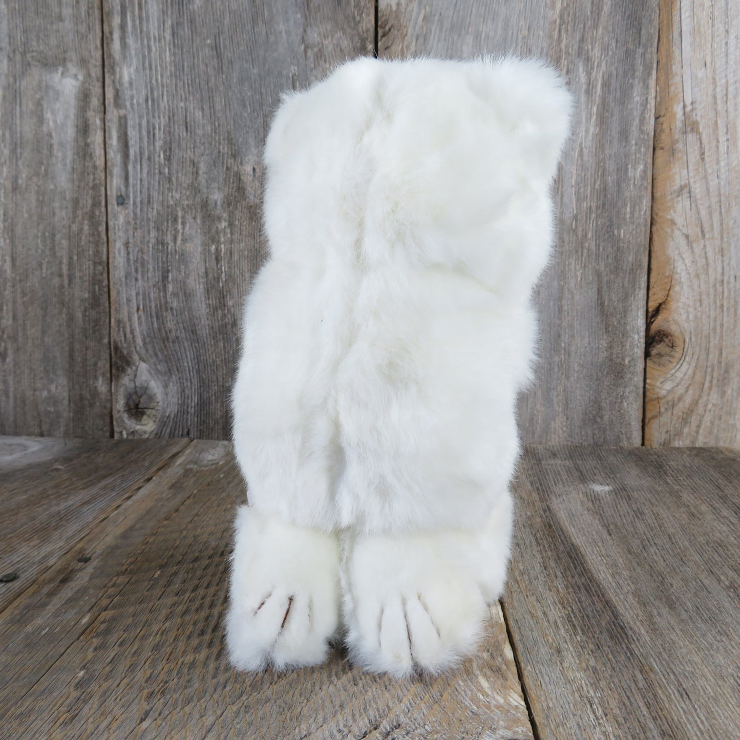 White Praying Teddy Bear Plush Hope Ty Beanie Buddies Stuffed Animal Kneeling Eyes Closed 1995