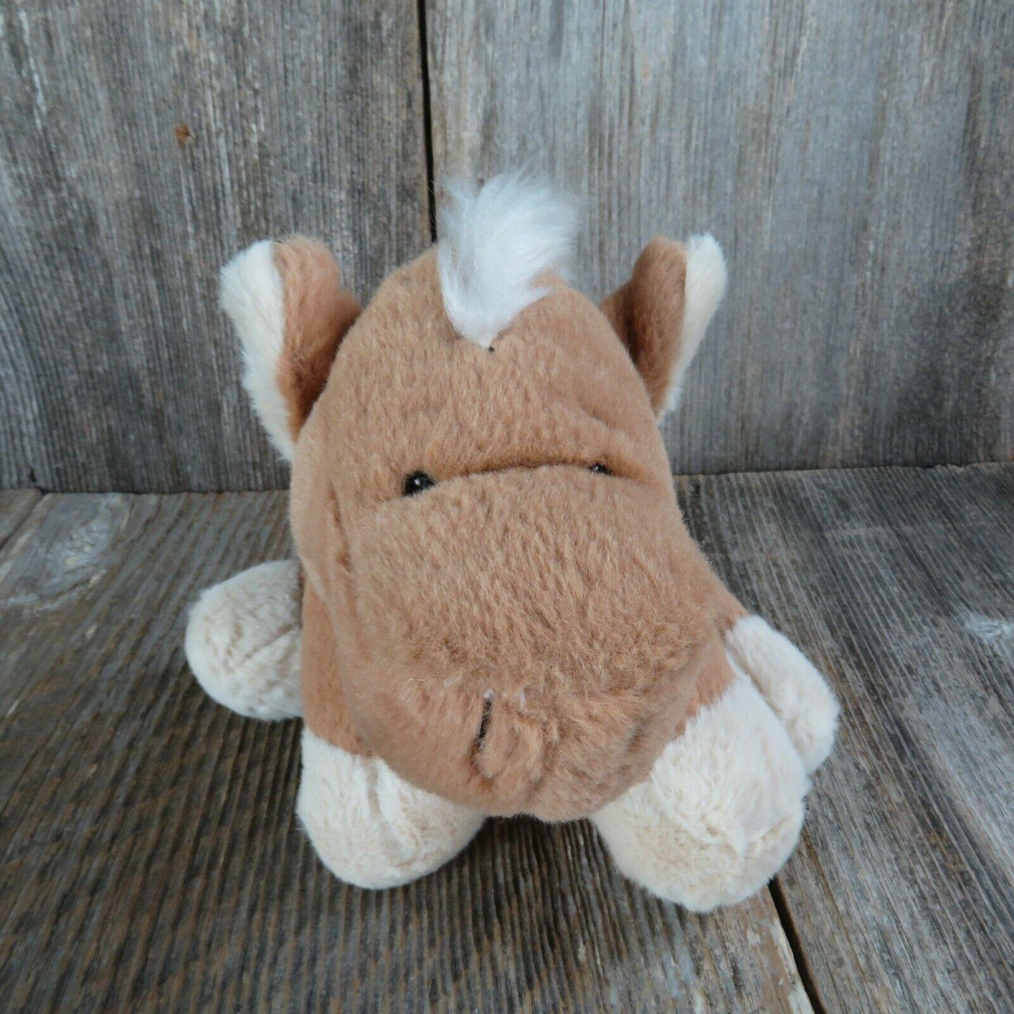 Horse Baby Plush Sewn Eyes Ganz Soft Spots Farm Animal Stuffed Animal