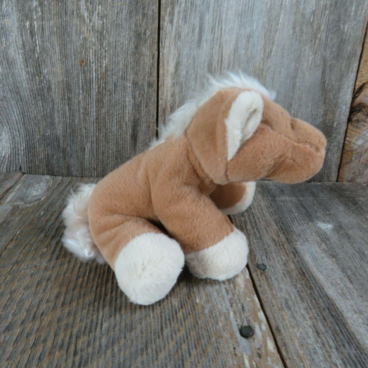 Horse Baby Plush Sewn Eyes Ganz Soft Spots Farm Animal Stuffed Animal