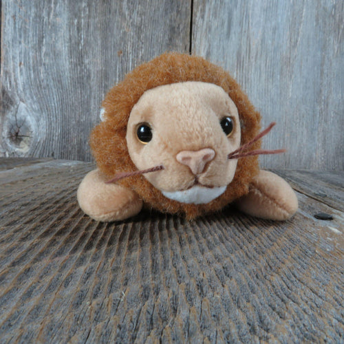 Vintage Lion Plush Beanie Baby Roary Ty 1996 Bean Bag Stuffed Animal