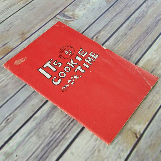 Vintage Cookie Cookbook Its Cookie Time Recipes 1972 Kansas State University Manhattan Coop Extension Service Paperback Booklet