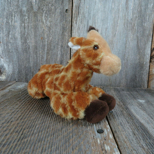 Giraffe Plush Wild Republic Small Stuffed Animal Sewn Eyes K & M International