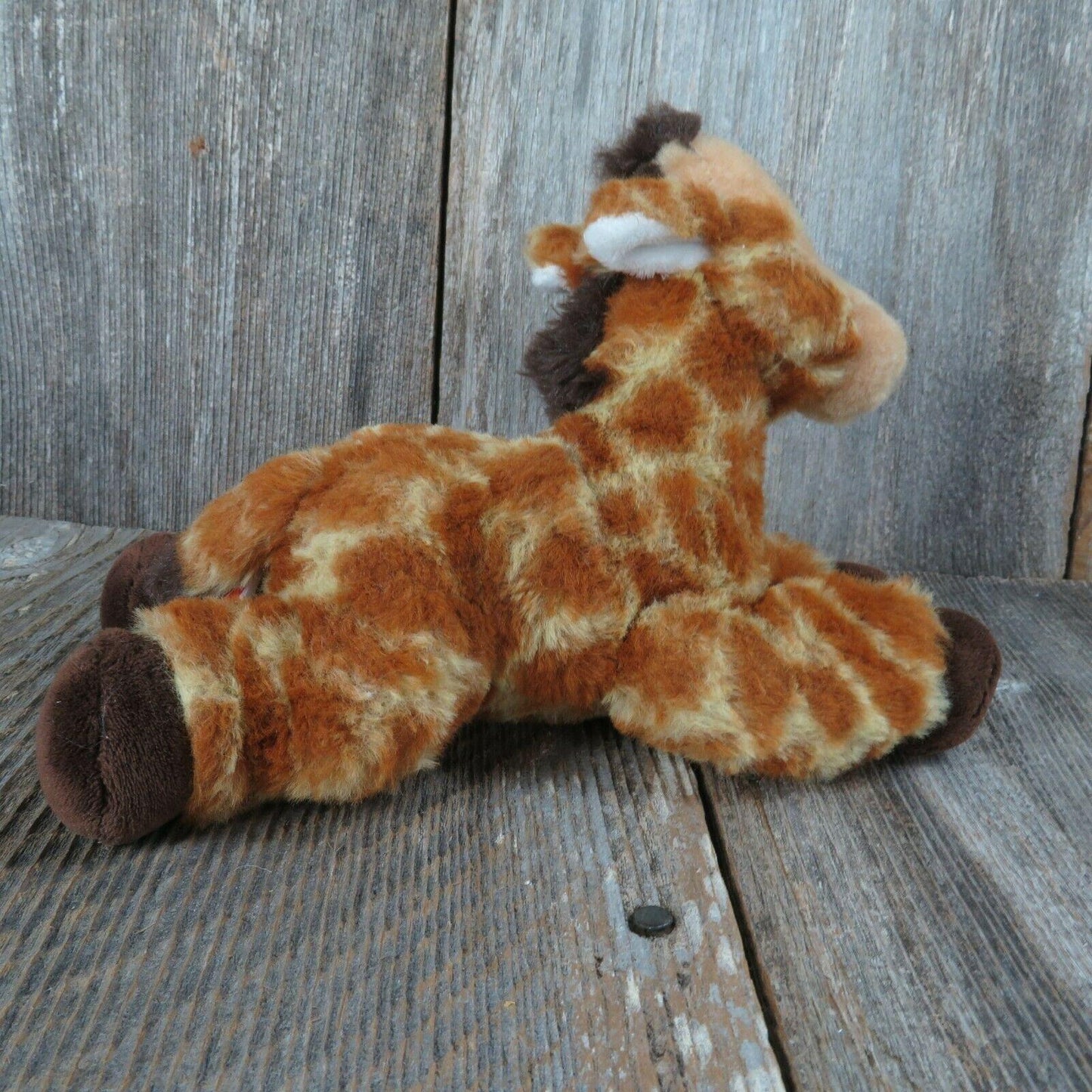 Giraffe Plush Wild Republic Small Stuffed Animal Sewn Eyes K & M International