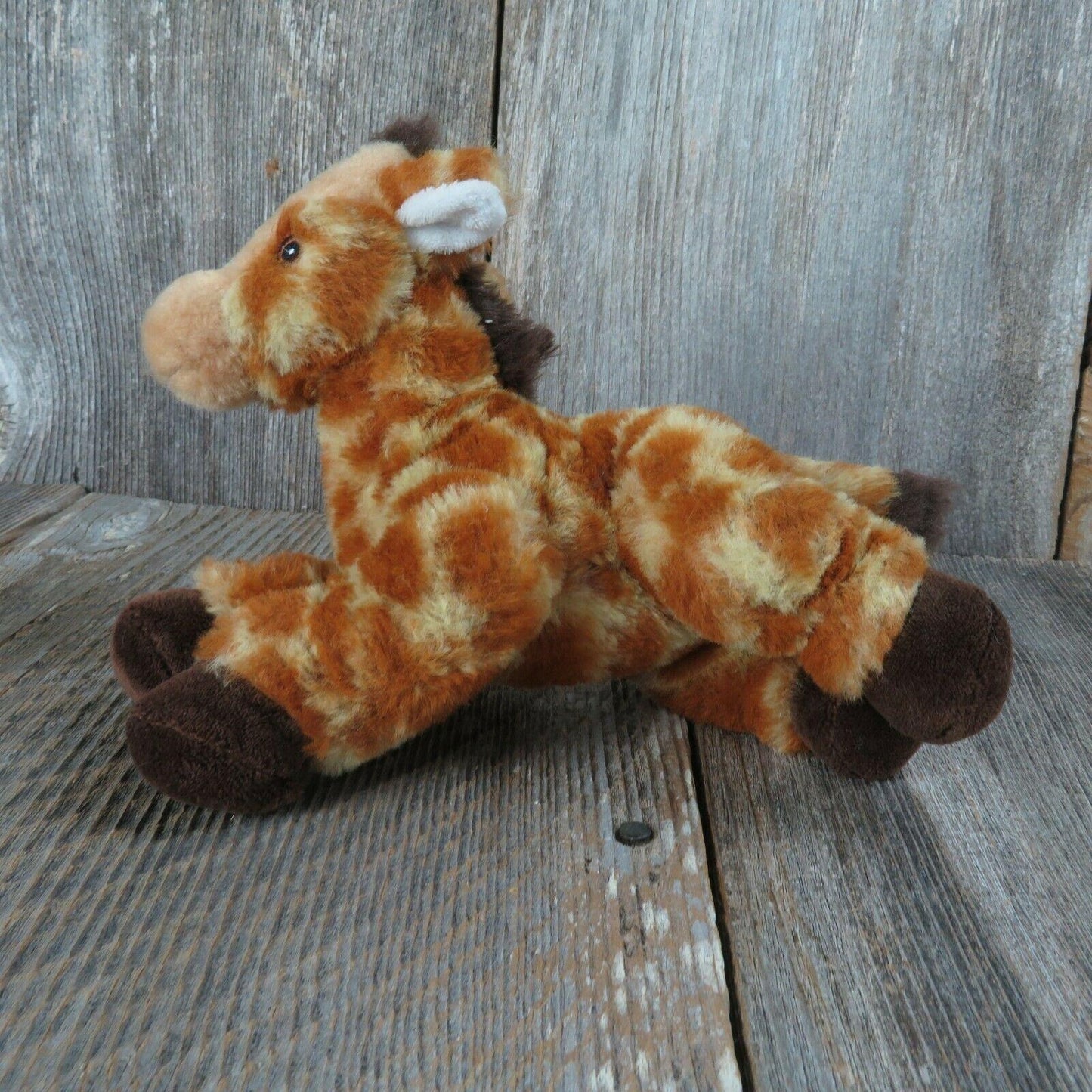 Giraffe Plush Wild Republic Small Stuffed Animal Sewn Eyes K & M International