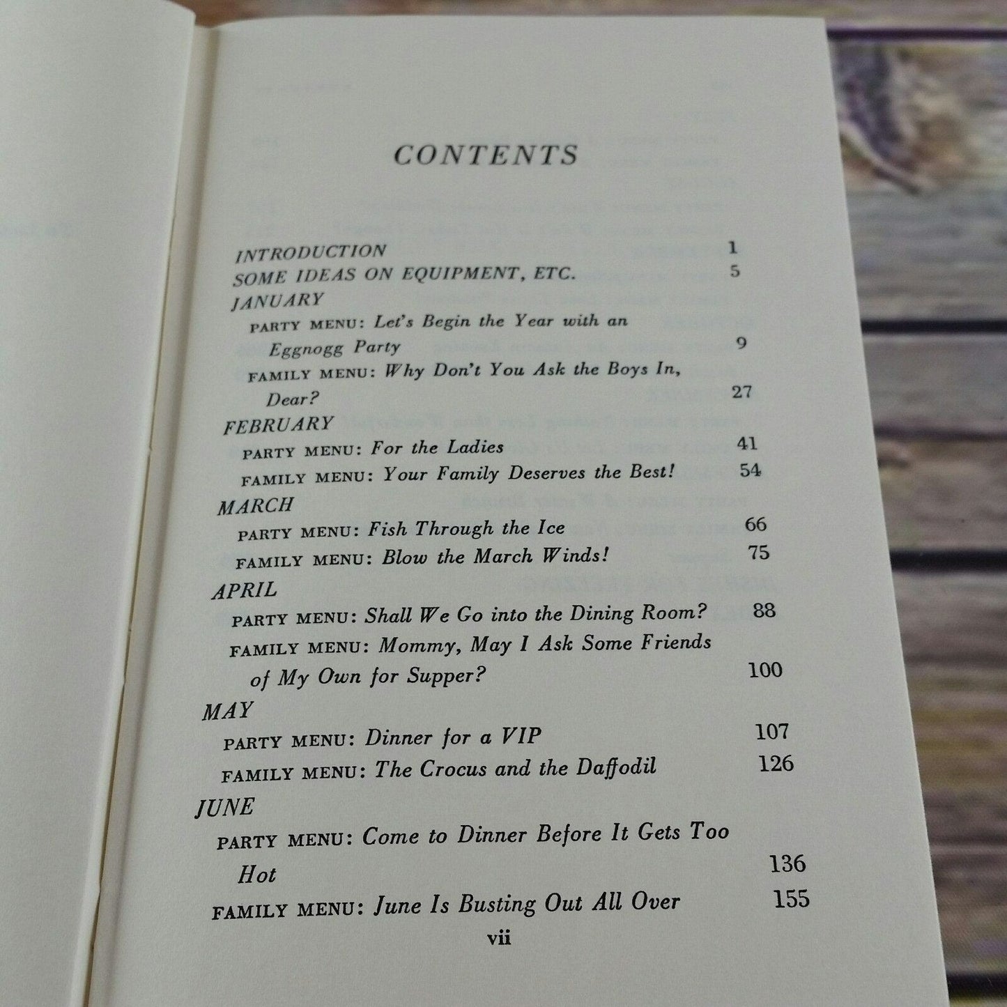 Vintage Cookbook Blueberry Hill Menu Elsie Masterton 1963 First Printing Hardcover No Dust Jacket
