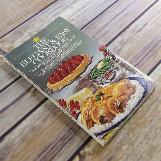 Vintage Cookbook The Elegant and Easy Cookbook Imperial Margarine Recipes 1976 Paperback Promo Book Entertaining Recipes - At Grandma's Table