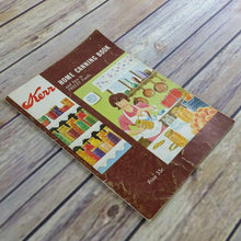 Load image into Gallery viewer, Vintage Kerr Home Canning and Freezing Cookbook Recipes 1969 Booklet Book
