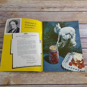 Vintage Kerr Home Canning and Freezing Cookbook Recipes 1969 Booklet Book