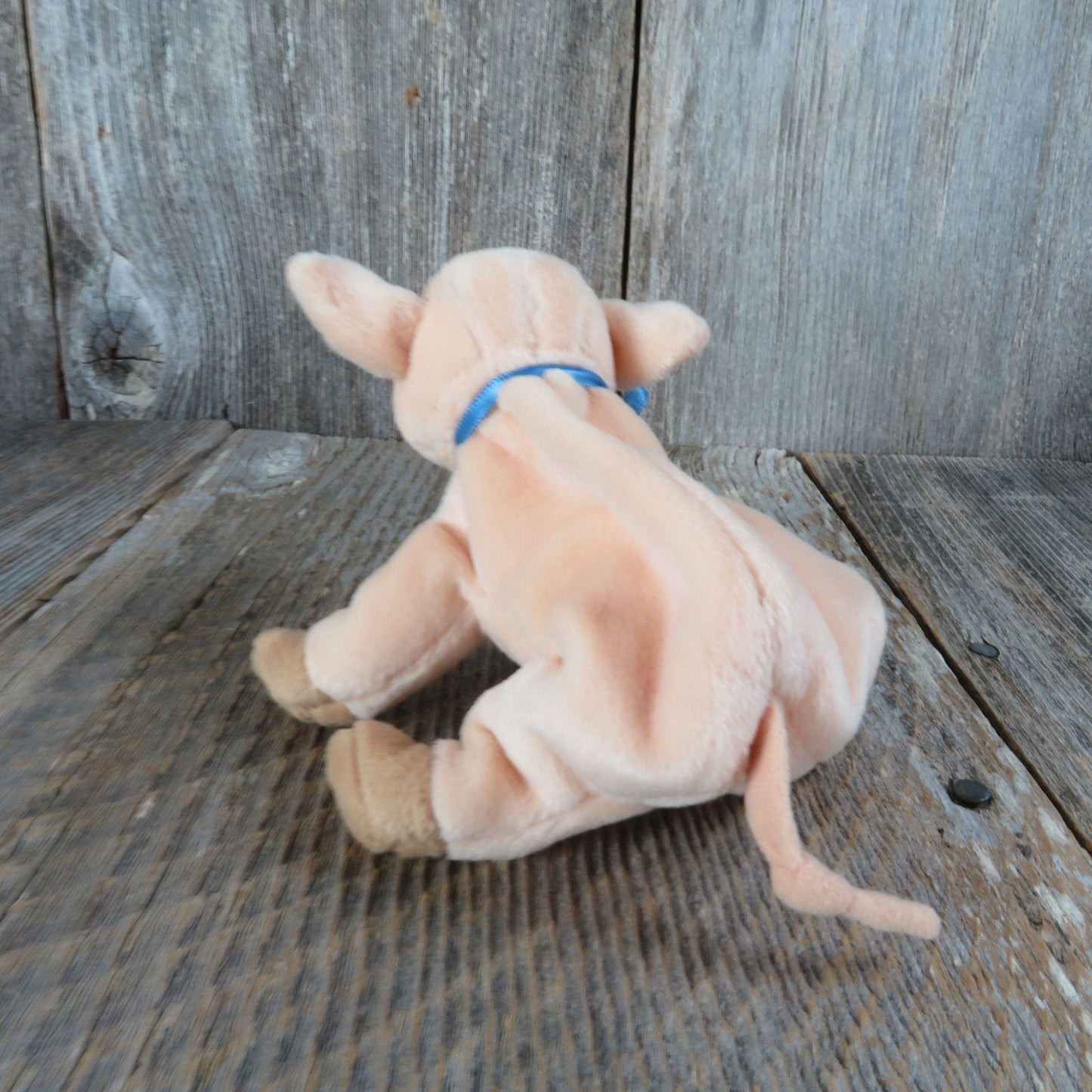 Vintage Pig Plush Beanie Baby Knuckles Bean Bag Stuffed Animal 1999