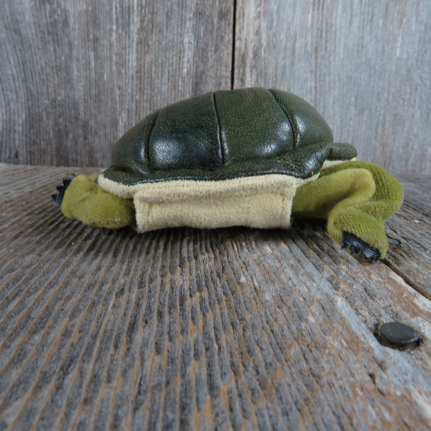 Turtle Puppet Plush Tortoise  Finger Hand Folkmanis Stuffed Animal Puppet