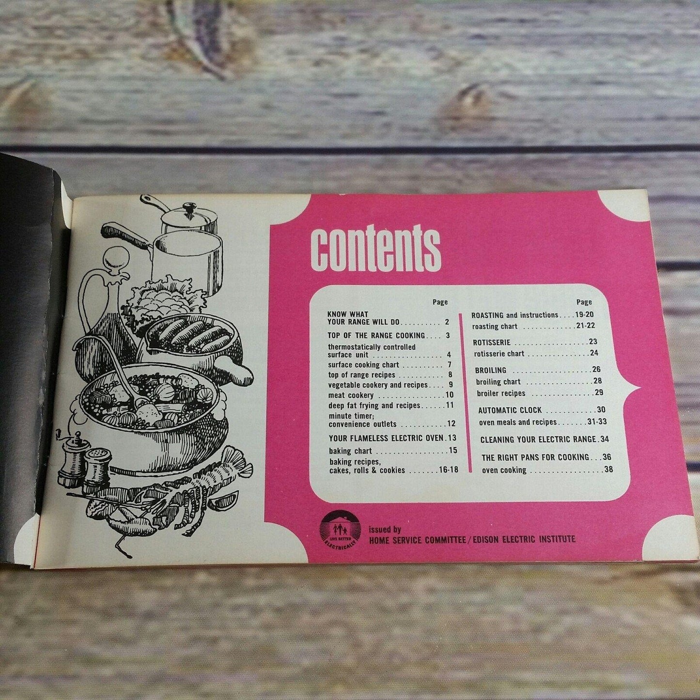 Vintage Louisiana Cookbook Power and Light Electric Company Electric Cooking the Easy Flameless Way 1966 Booklet Paperback