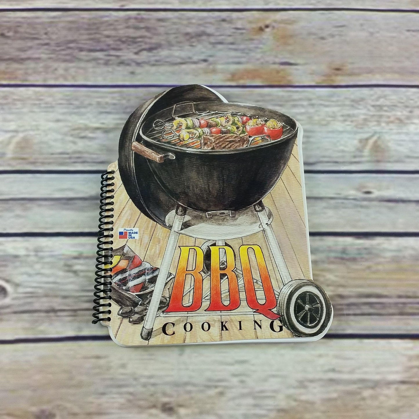 Vintage Cookbook BBQ Cooking John Farris Private Collection Recipes 1992 Spiral