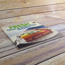 Load image into Gallery viewer, Vintage Cookbook Fresh Fruit and Vegetable Recipes Better Homes and Gardens 1986 1st Ed Paperback Booklet