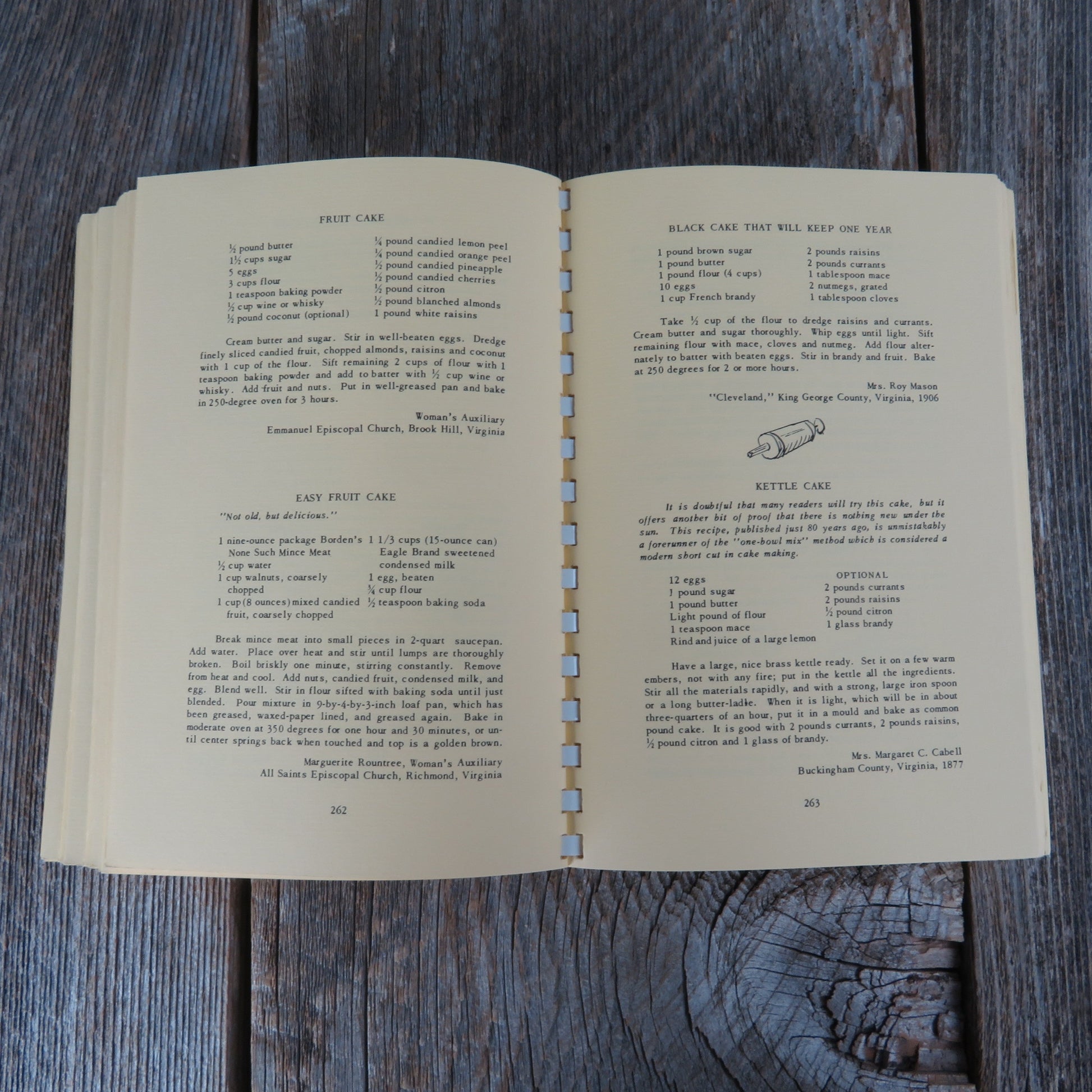 Vintage Virginia Church Cookbook Franconia Olivet Episcopal Cookery Past Present 1993 - At Grandma's Table