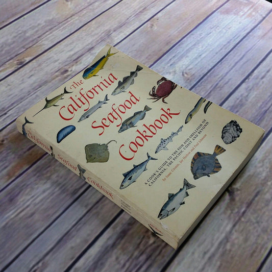 Vintage California Cookbook The California Seafood Cookbook Cooks Guide Fish Shellfish Seafood Recipes Cronin Paperback