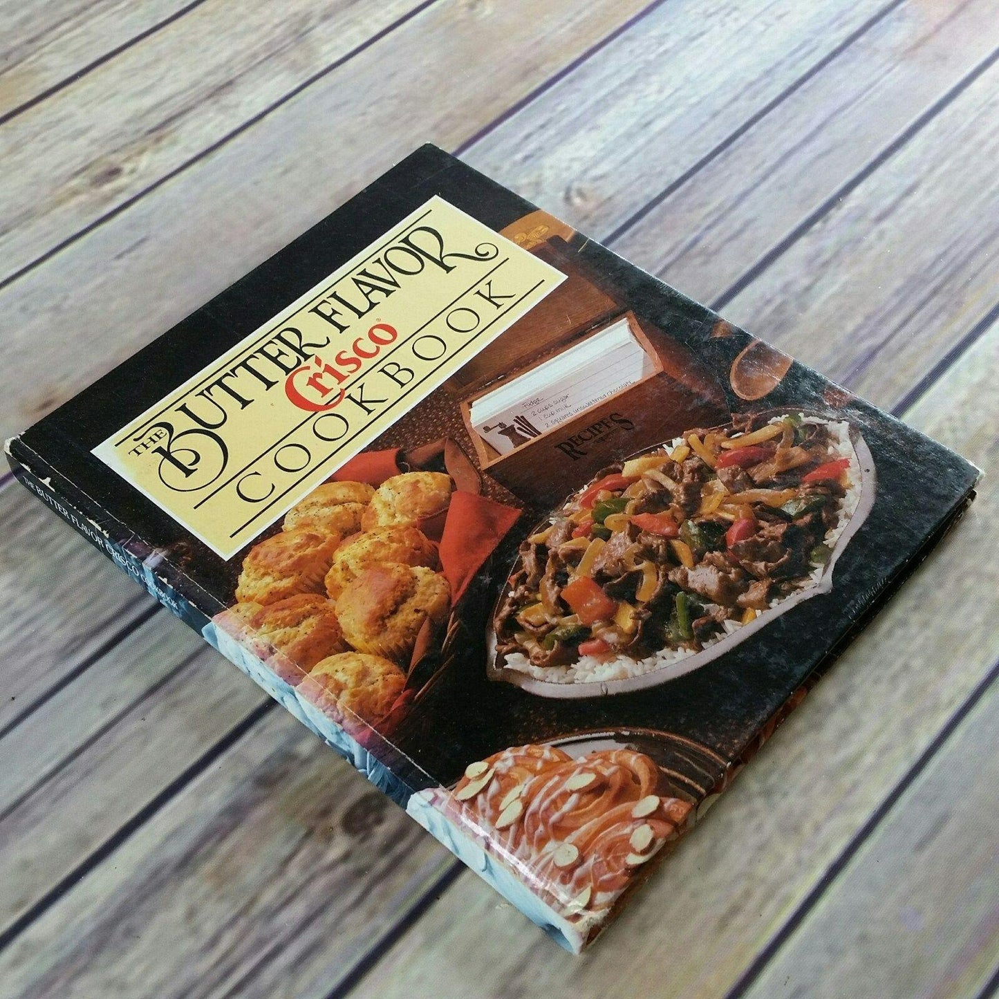 Vintage Cookbook Crisco Butter Flavor Promo Recipes Procter Gamble 1983 Hardcover NO Dust Jacket