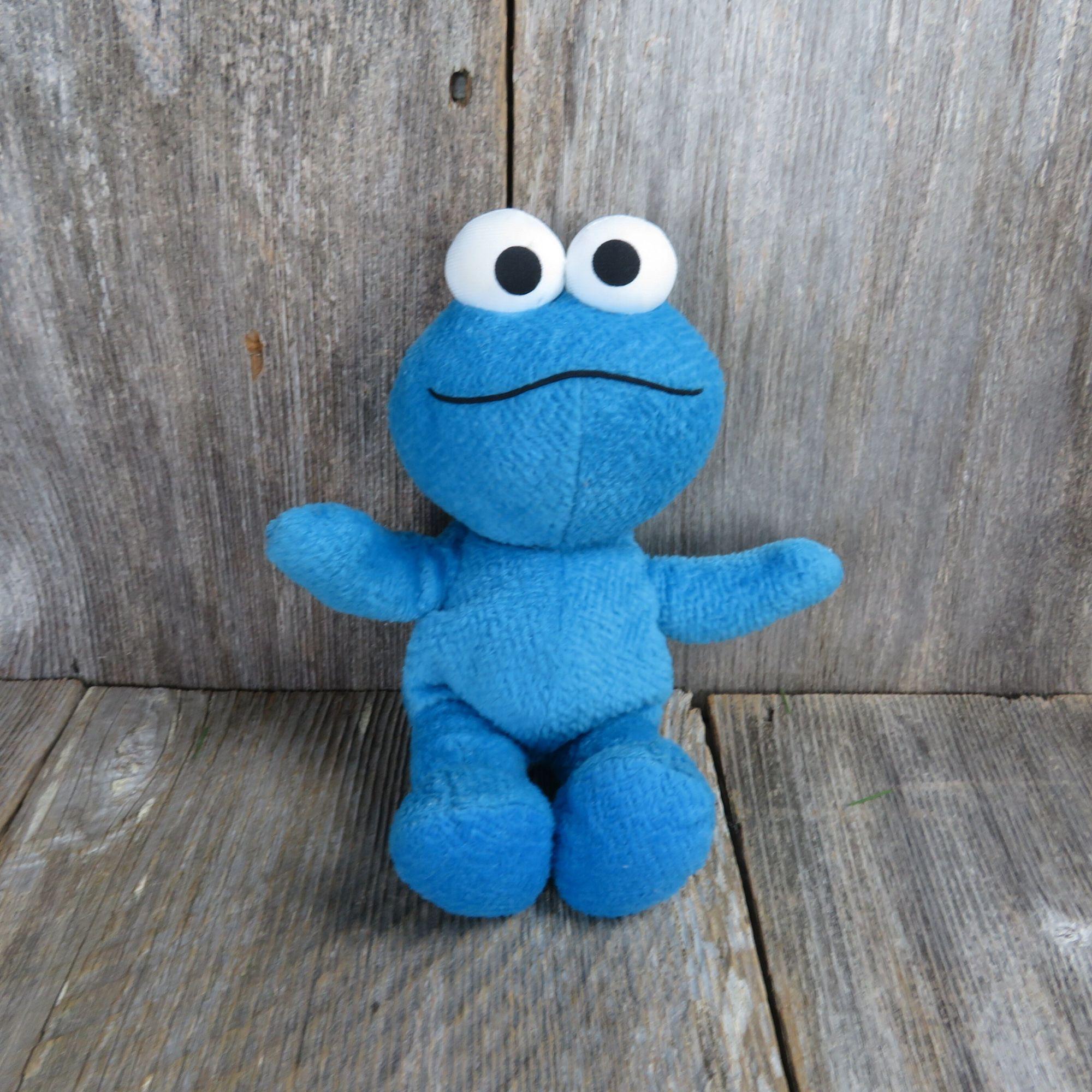 Vintage Cookie Monster Plush Sesame Street Tyco Stuffed Animal