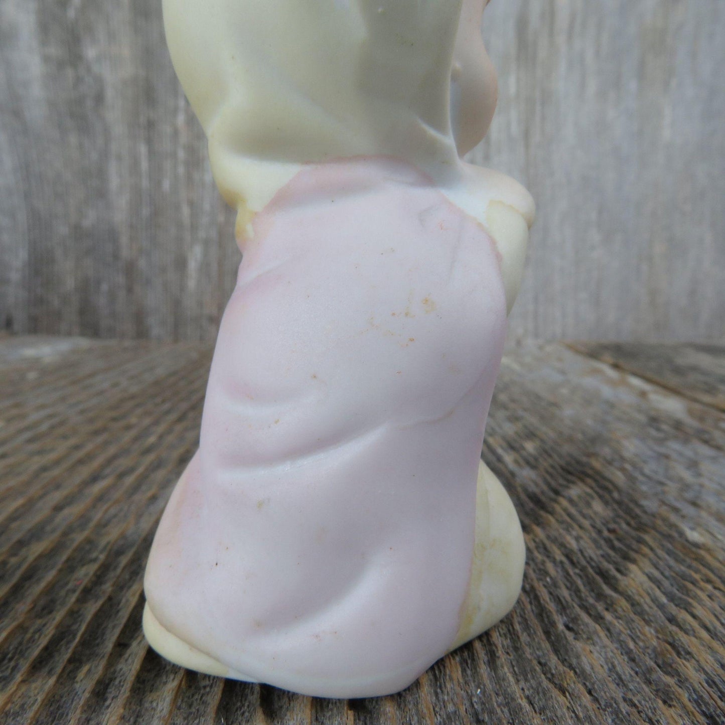 Vintage Mother Mary Child Figurine Nativity Christmas Children Replacement Figure Bisque Ceramic