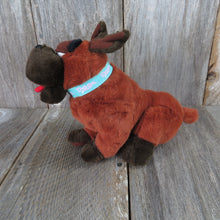 Load image into Gallery viewer, Vintage Dog Plush Dogz Jowls Puppy Brown Stuffed Animal Big Eyes 1997 Trendmasters