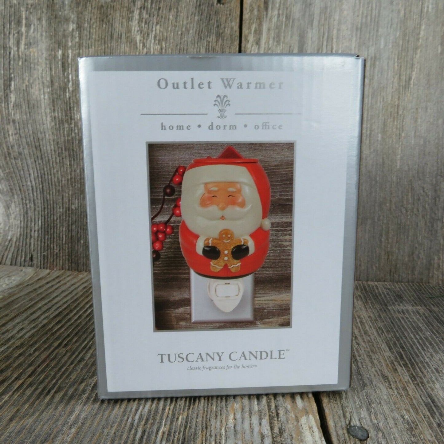 Santa Scent Outlet Warmer Christmas Fragrance Wax Melt Tuscany Candle Holiday