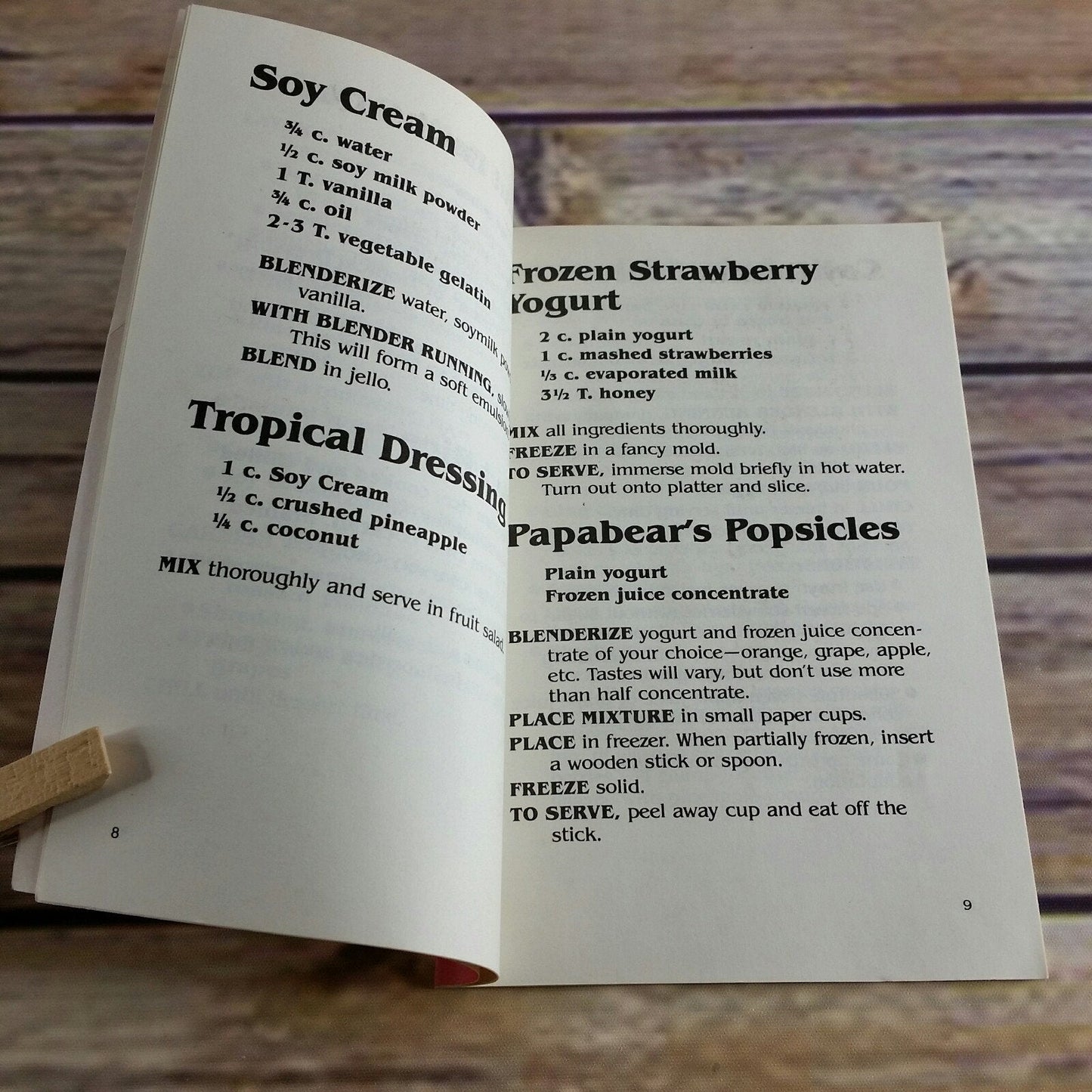 Vintage Cookbook Low Cal Natural Desserts Recipes Mrs Finleys Favorites 1983 Paperback Booklet