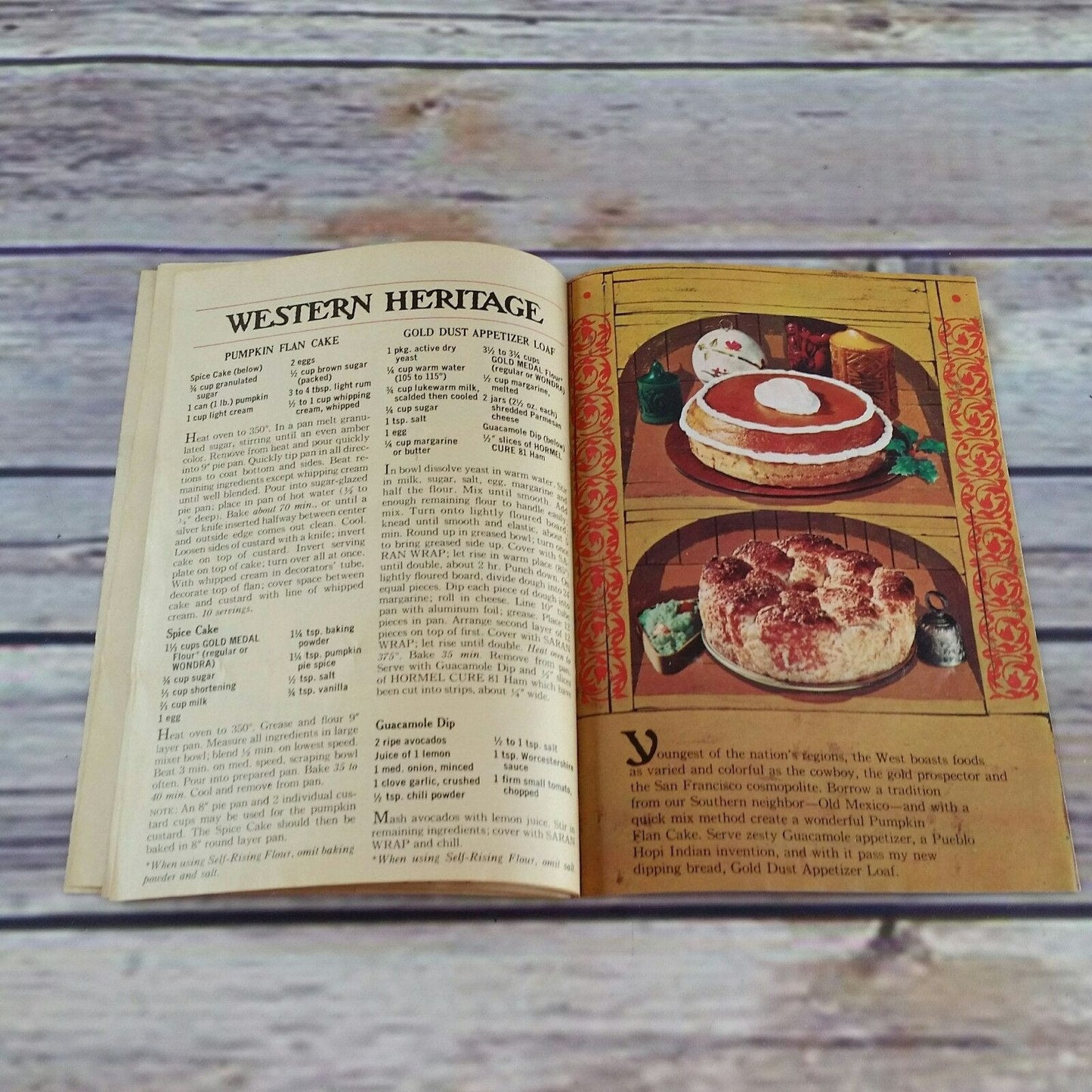 Vintage Holiday Recipes Cookbook Pamphlet Booklet Betty Crocker Holiday Heritage 1960s