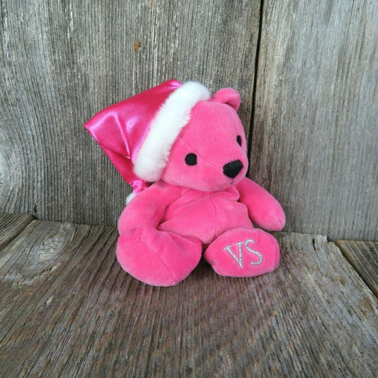 Pink Bear Bean Bag Plush Victoria Secret Gund Christmas Limited Edition Stuffed