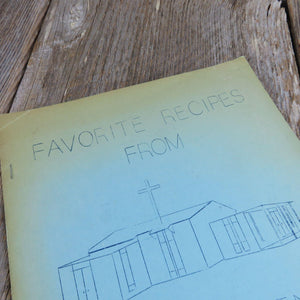 Vintage California Cookbook Favorite Recipes from St. Stephen Lutheran Church 1975
