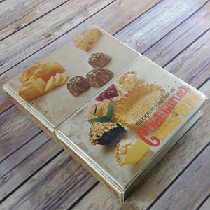Vintage Cookbook Occident King Midas Collectors Cake Book Recipes 5 Ring Binder 1960s 1970s Hardcover
