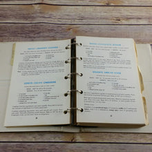 Load image into Gallery viewer, Vintage Cookbook Occident King Midas Collectors Cake Book Recipes 5 Ring Binder 1960s 1970s Hardcover