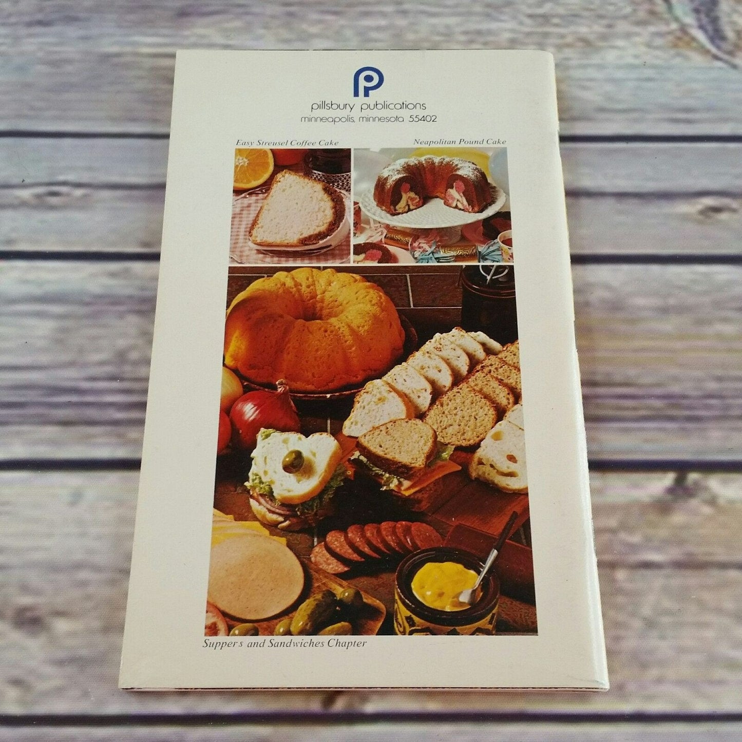 Vintage Cookbook Pillsbury Best Bundt Recipes Paperback Booklet 1974 Pamphlet 100 Bread and Cake Recipes Fluted Tube Pan